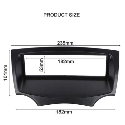 For Ford For KA 1 DIN Car Stereo Radio Fascia Adaptor Panel 2008 2016 Secure Plastic Surround for Audio Systems