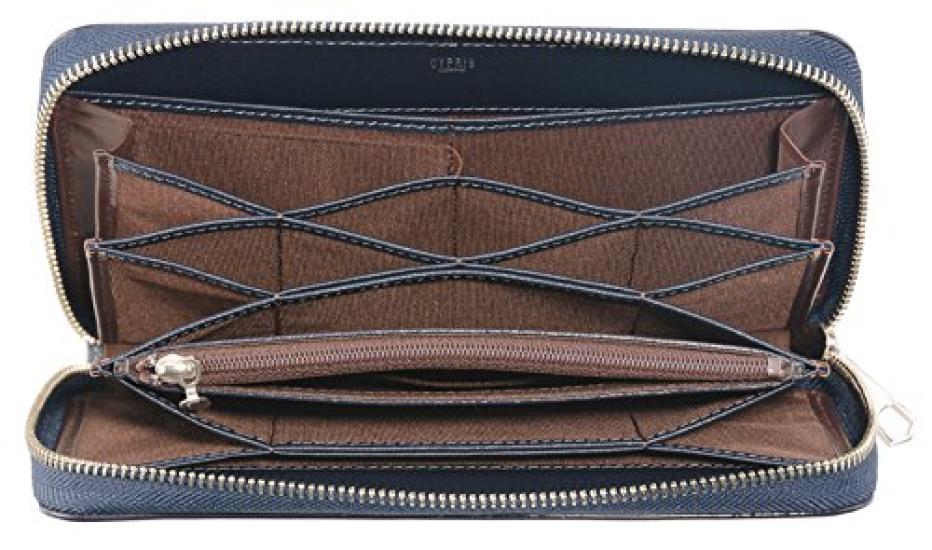 Cypris Perlanera Utility Clutch Leather Second Day Birthday Boyfriend Navy x 8449 Case, Zip-Around Bag, Bag, Men's Gift, Father's Gift, Gift, Gift,