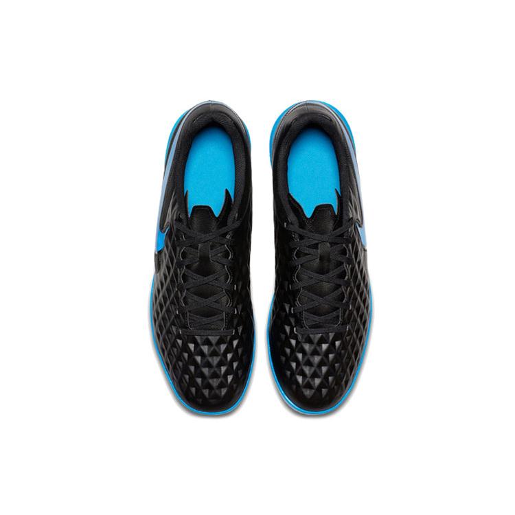 Nike Scarpe da Calcio Turf Legend 8 Club Tf Nero/Blu AT6109-004