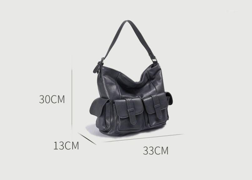 Soft PU Leather Women Shoulder Bag Large Capacity Black Female Crossbody Bags Casual Messenger Bags for Ladies Big Handbag Bolsa