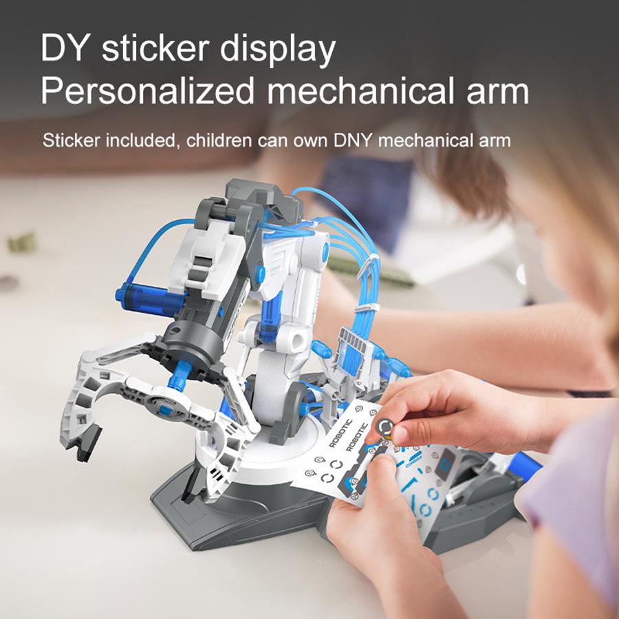 STEM Hydraulic Arm Toy: Mechanical Engineering Gift for Primary Students