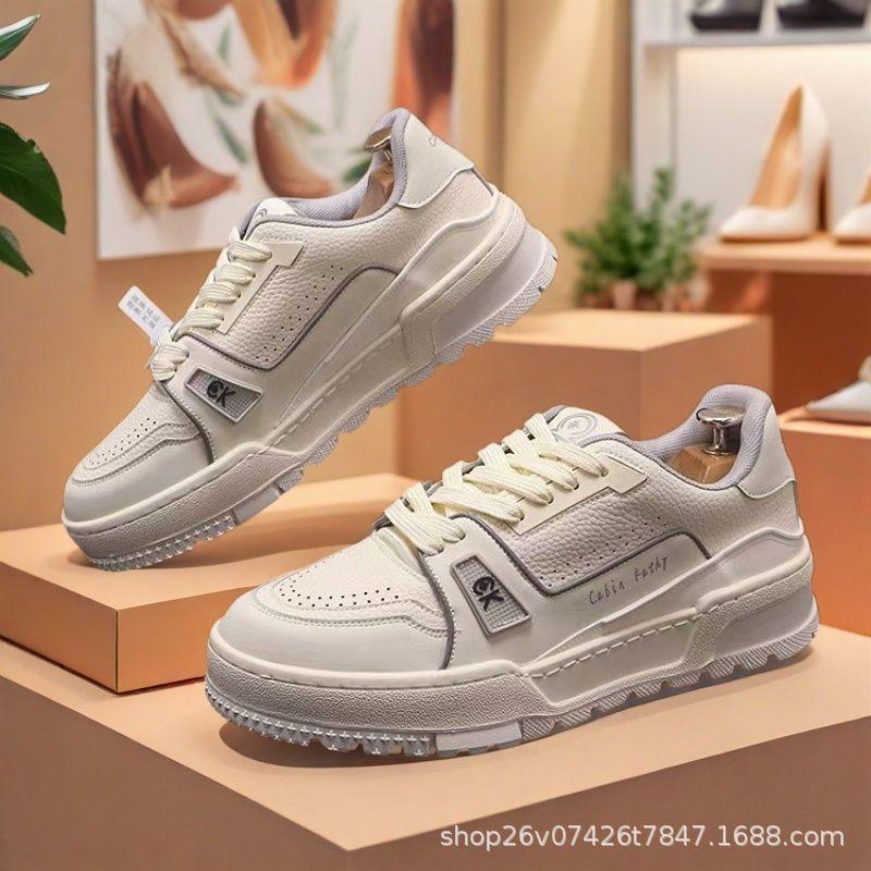 Men's Shoes 2024 Summer New Trendy Brand Little White Shoes Low-top Versatile Men's Board Shoes Fashion Casual Shoes Casual Shoes