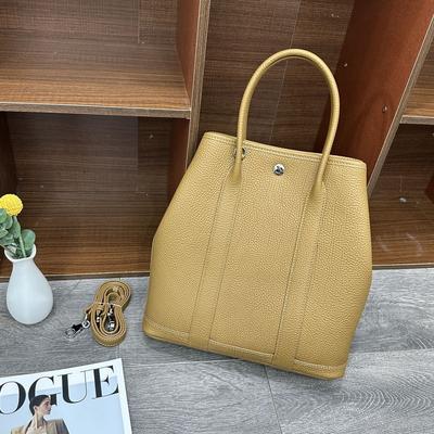 2026 nouveau sac à main en cuir pour femme première couche cuir de vache motif cou de vache sac de jardinage haut grande capacité sac fourre-tout vente en gros transfrontalier
