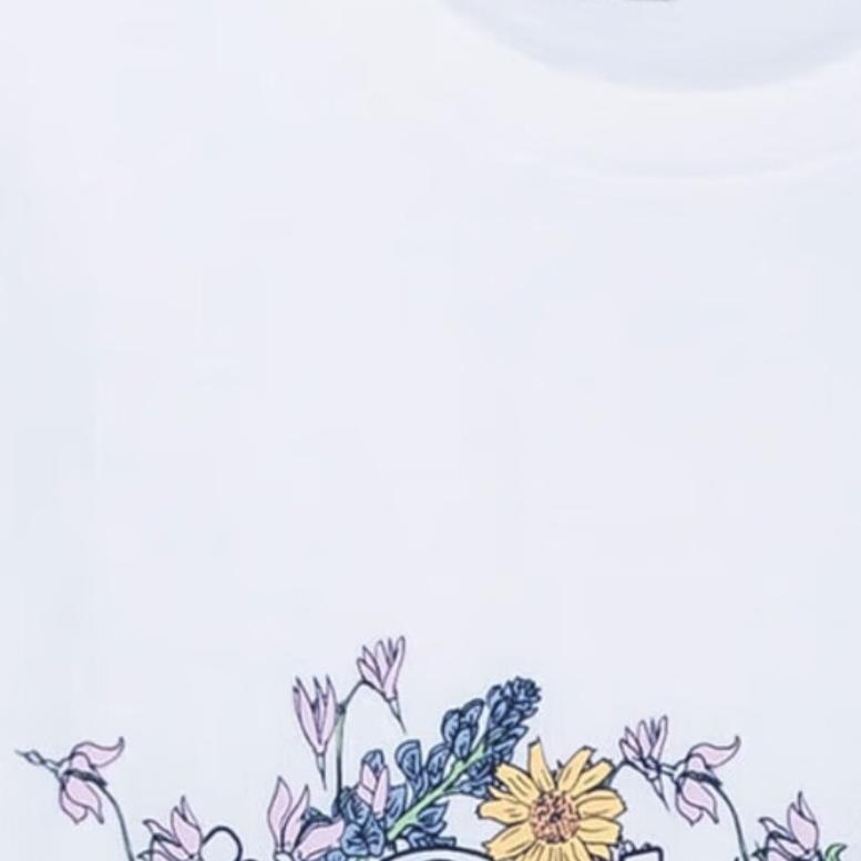 Columbia Printed Logo Crew Neck Short Sleeve Regular T-Shirt Women Tops White AR5795-103