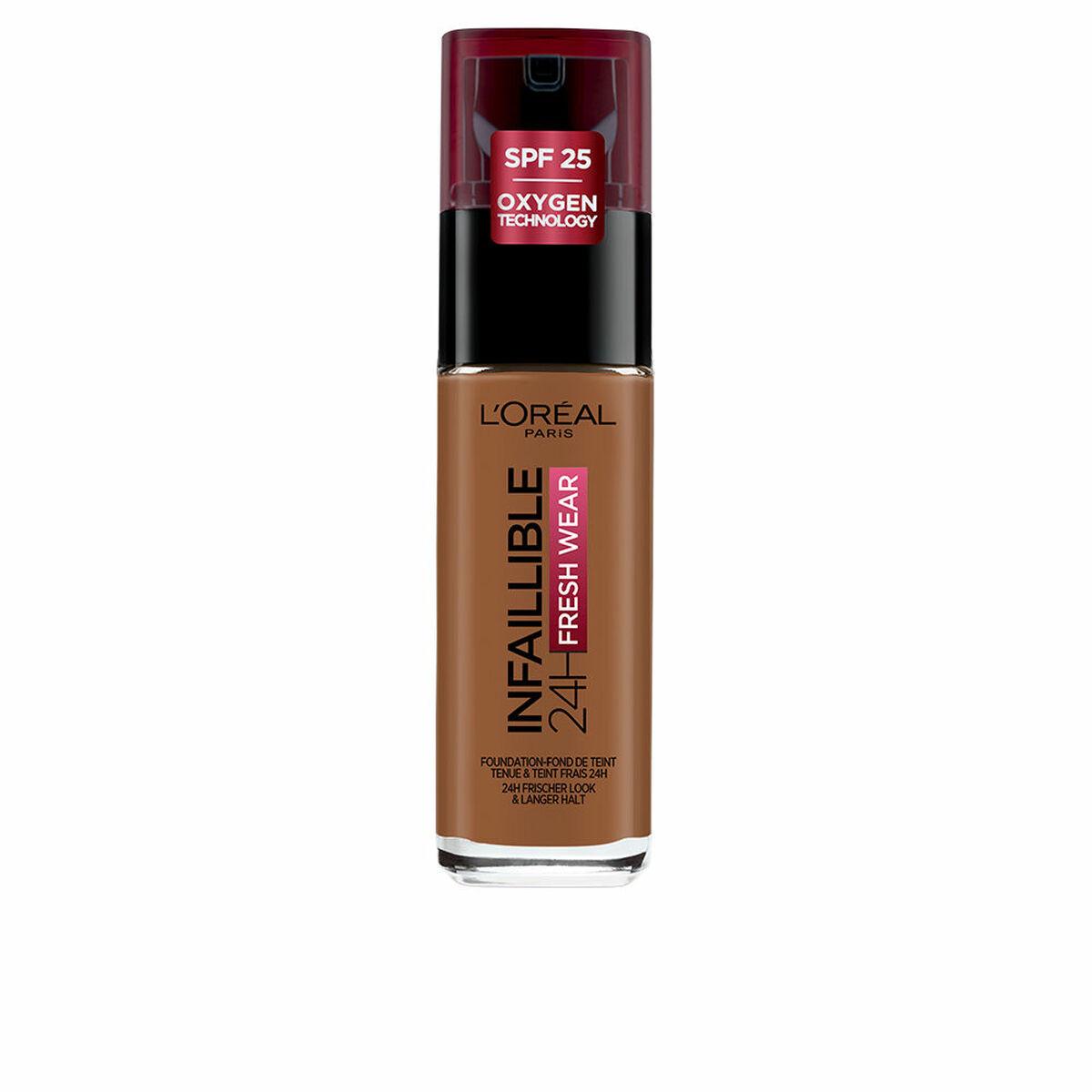 

Жидкая основа под макияж L Oreal Make Up Infallible 24H Nº 355 Sienna 30 мл