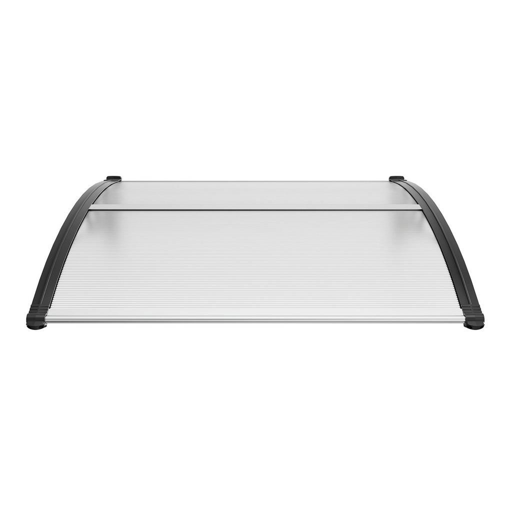 Window Door Awning Canopy 40" x 40", UPF 50+ Polycarbonate Entry Door Outdoor Window Awning Exterior, Front Door Overhang Awning for Sun Shutter, UV,