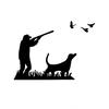 Adesivi per Auto Caccia Avventura di Caccia Decalcomanie Auto Moto Lunotto Posteriore Decalcomanie Decorative Copertura Impermeabile Graffi, 15cm