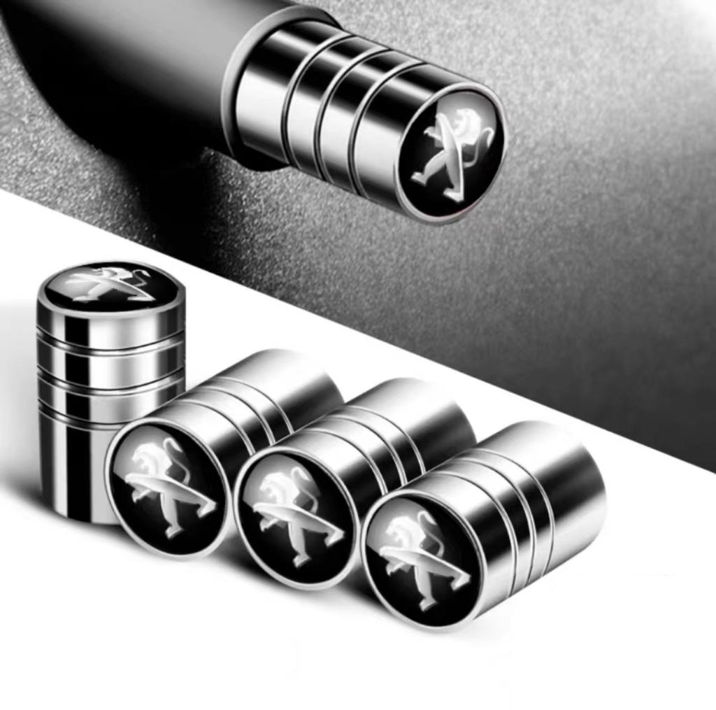 2026 Forró Autómatrica 3D Stílusú Autókerék Gumiabroncs Szelepfedelek Szeleptű Sapka Dekoráció Peugeot 206 307 308 3008 207 208 407 408 508-hoz