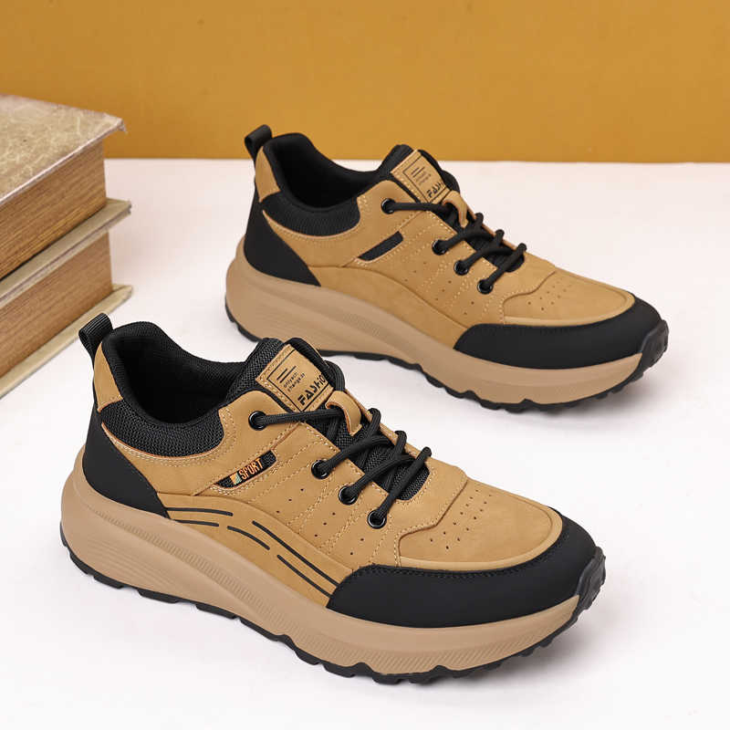 Fashion Height Up Thick-heeled Casual Sneakers Men's Woven Sports Shoes Sale New Universal Shoos Loffers From Famous Brands Sports