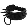 Black Choker Spiked Necklace For Women Cosplay Collar Girls Party Club Chockers Gothic Jewelry Emo Accessories
