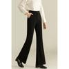 MengShuYa Women's Spring High-Waist Slim Flare Pants