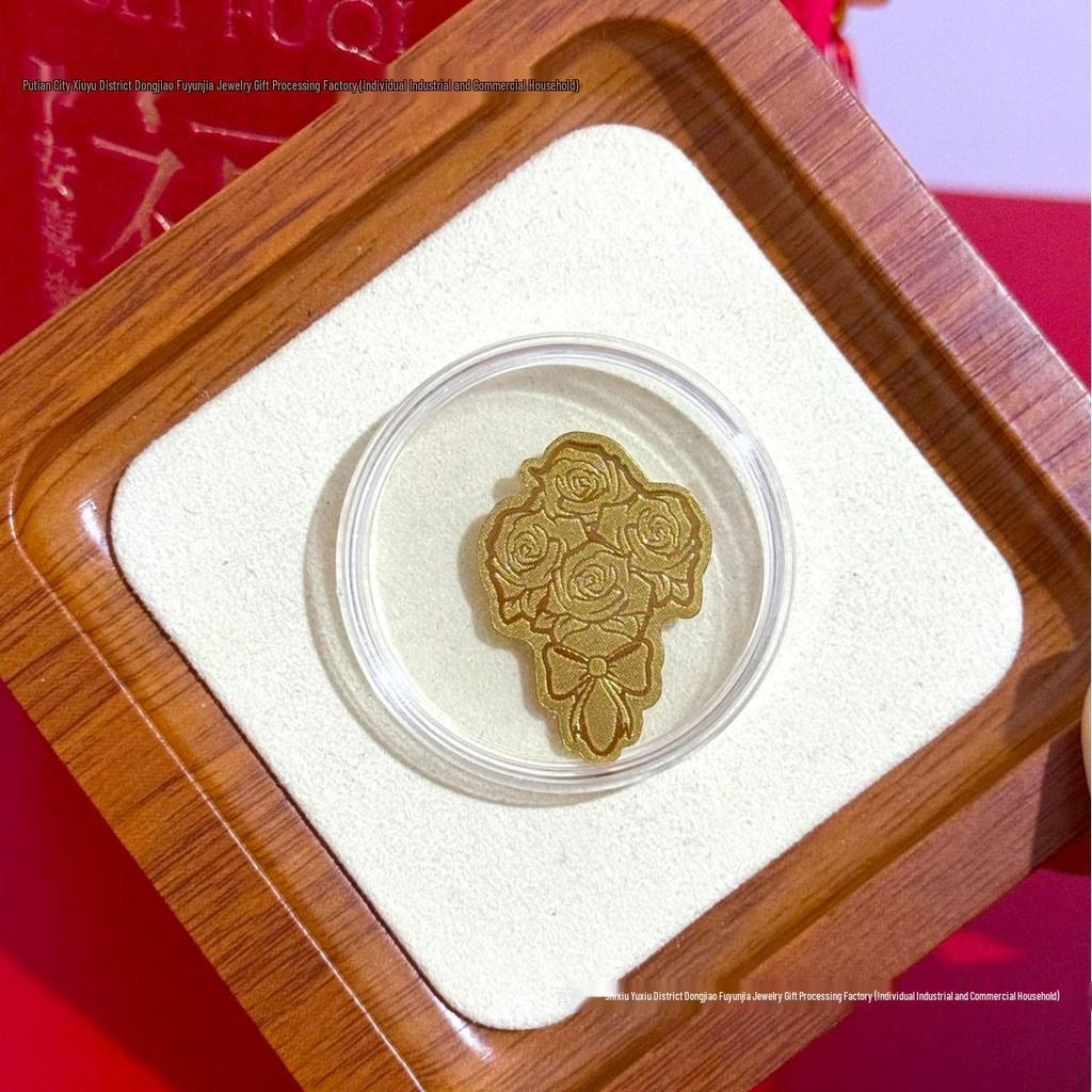 Pure Gold 999 Horse Year Phone Sticker for Wealth and Health - Popular Douyin Live Seller