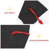 10Pcs Mini Doctoral Cap Decorations Graduation Theme Cake Topper Graduation Ornament for Dessert Decoration Desktop Landscape