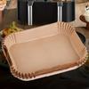 Pakke 50 stk, Air Fryer engangspapirinnlegg rektangel 8,6x 5,5" For Air Fryer 8 Qt og over