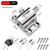 1Set Sliding Door Window Locks With 2 Keys Baby Child Safety Protection Anti Theft Door Window Security Lock Catches Set