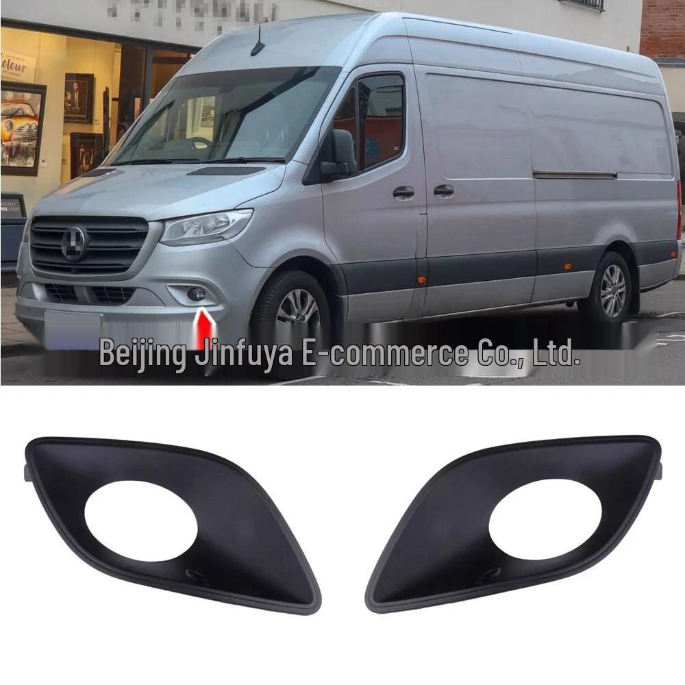 Mercedes-Benz Sprinter Front Bumper Lower Grille & Fog Light Trim Frame SKOPAR