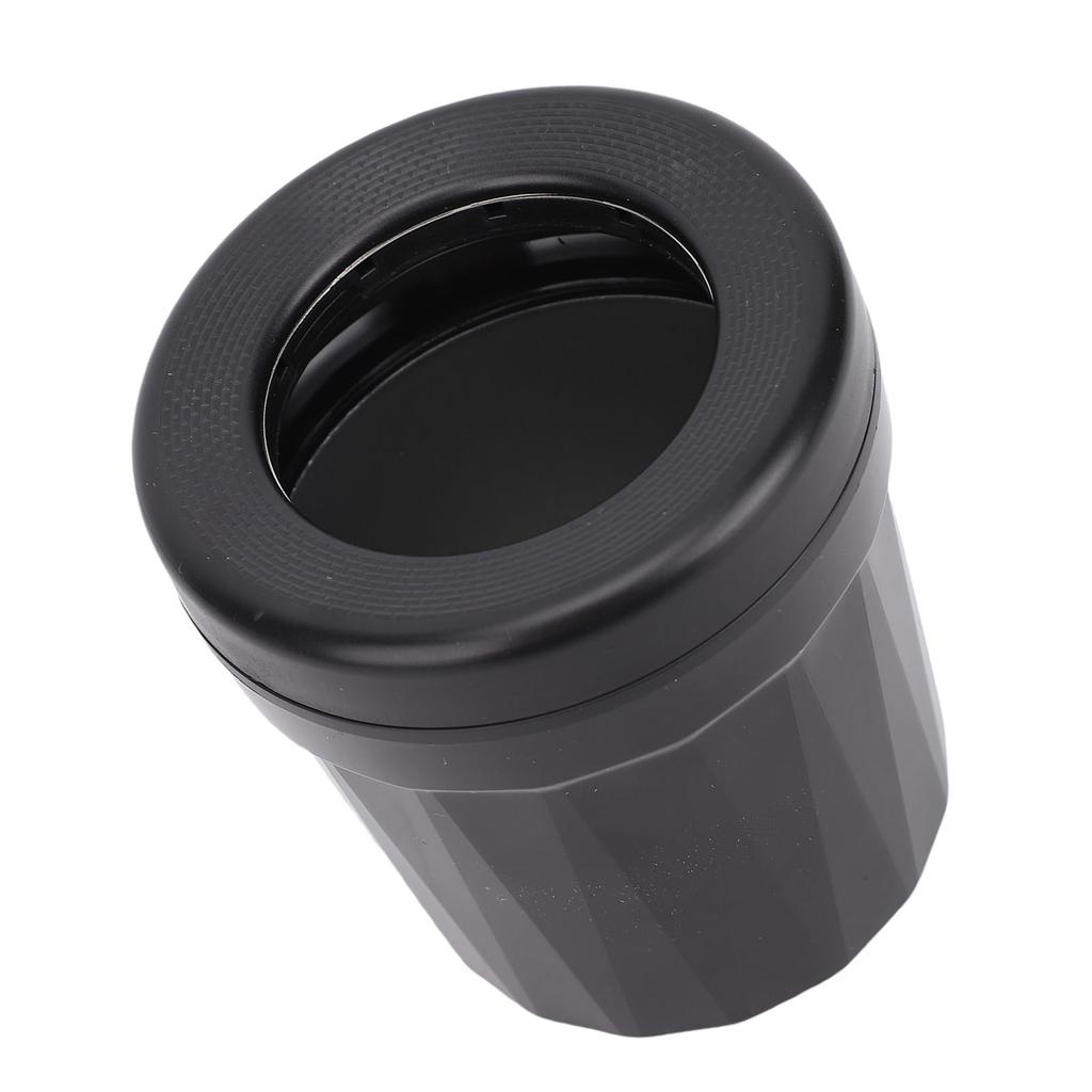 Mini Car Trash Can ABS Plastic Small Garbage Container for Center Console Door Storage Box Home Desk