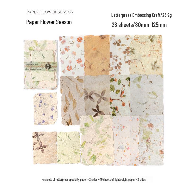 

Бумага для момо Свет и тень Ретро-журнал Сделай сам: 28 листов, 6 дизайнов