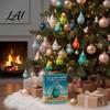 Regalo di Natale per Tutte le Età Calendario dell'Avvento Gnomo 2026 Stile Vetro Marino Conto alla Rovescia Regali Interattivi per Bambini Mini Ciondoli da Appendere Casa Xmas