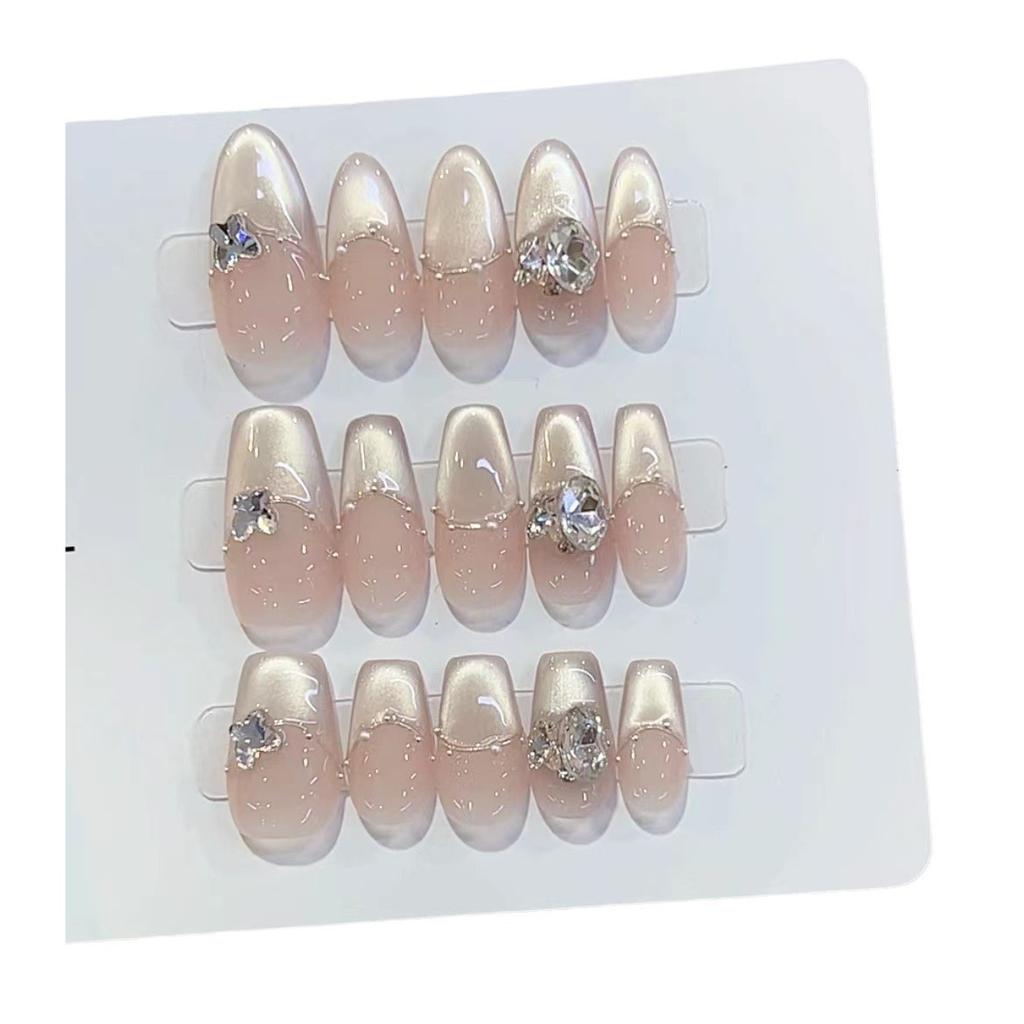 Pure Handmade Phototherapy Wear Manicure Moonlight Girl, Finished Reusable Patch