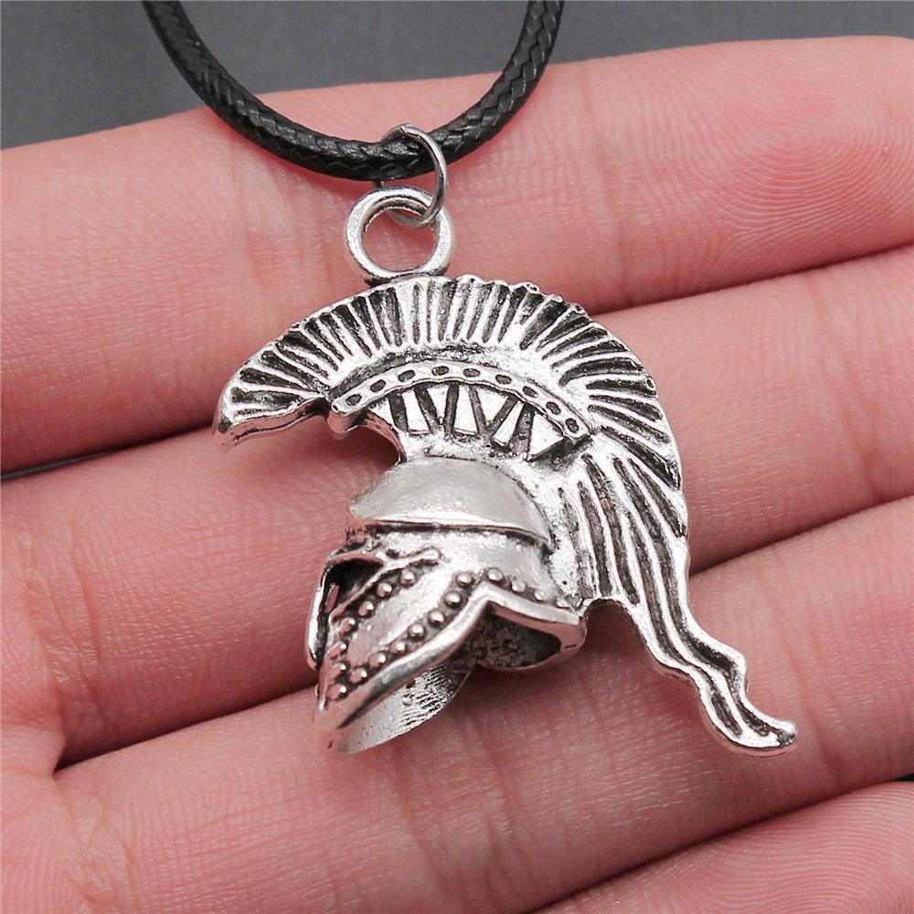 45cm Necklace Leather Chain Big Chief Pharaoh Buddhism Minimalist Jewelry Components QN015