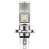 Safety First Motorcycle Headlight Bulb Vibration Resistant P15D H4 LED Light
