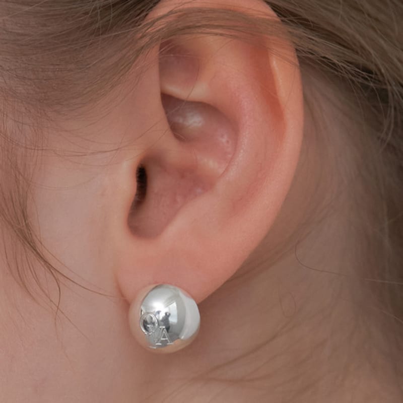 OVLA CIRCLE STUD EARRING JE022