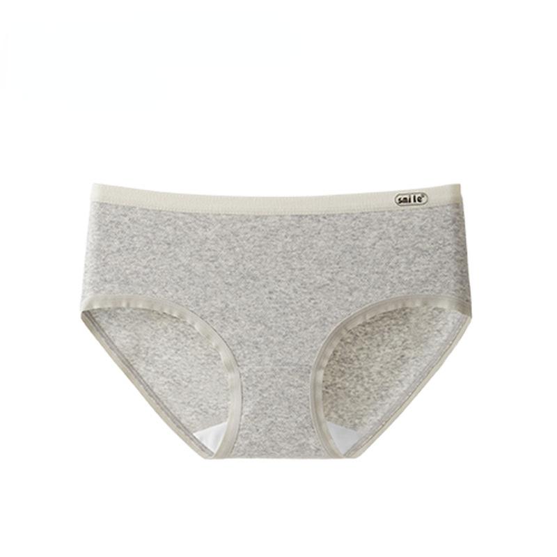 

Женские хлопковые трусики, нижнее белье, антибактериальное, удобное и дышащее L