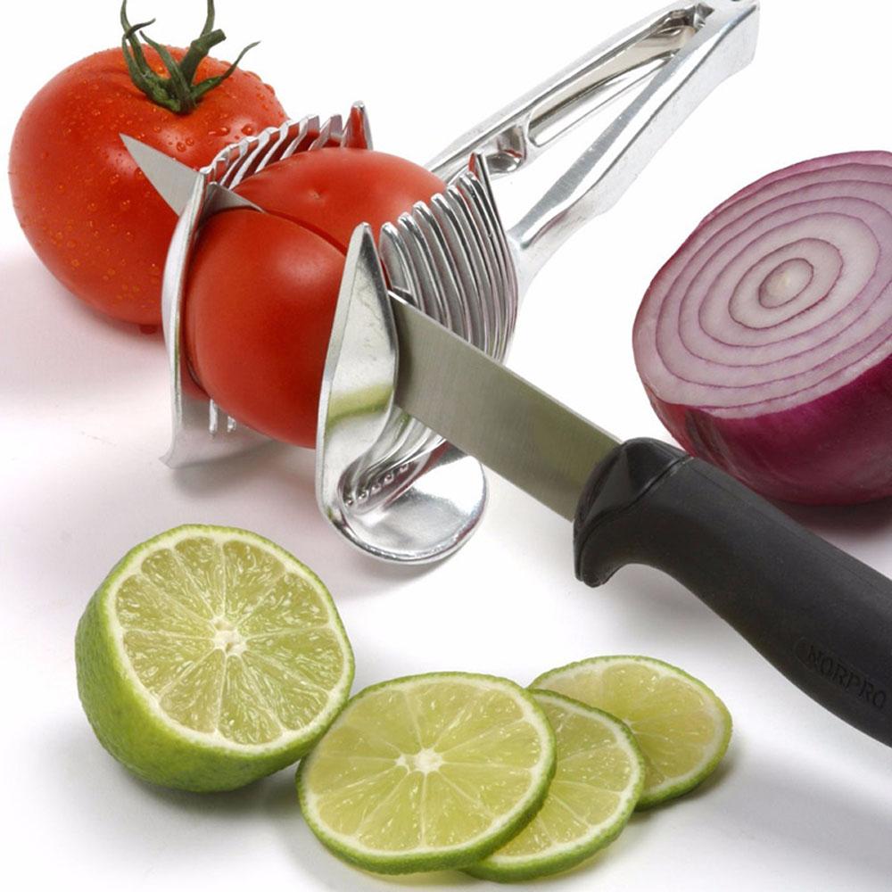 Zinc Zinc Alloy Kitchen Tool Durable Potato Tomato Slicer Vegetable Cutter Lemon Slicing Tool Onion Cutting