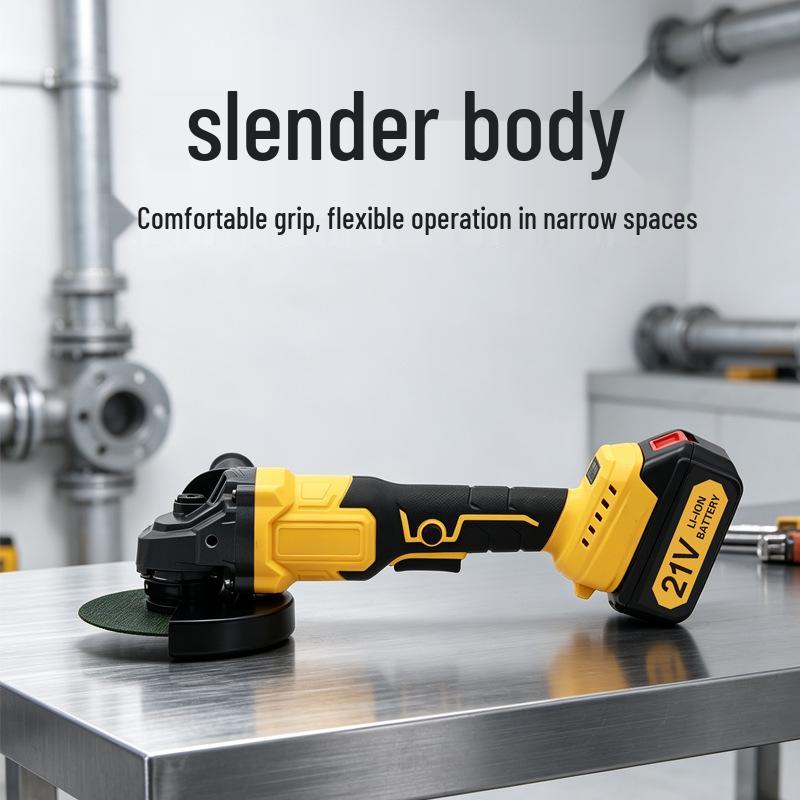 Brushless Lithium Battery 125 Angle Grinder & Multifunctional Wireless Polishing Machine