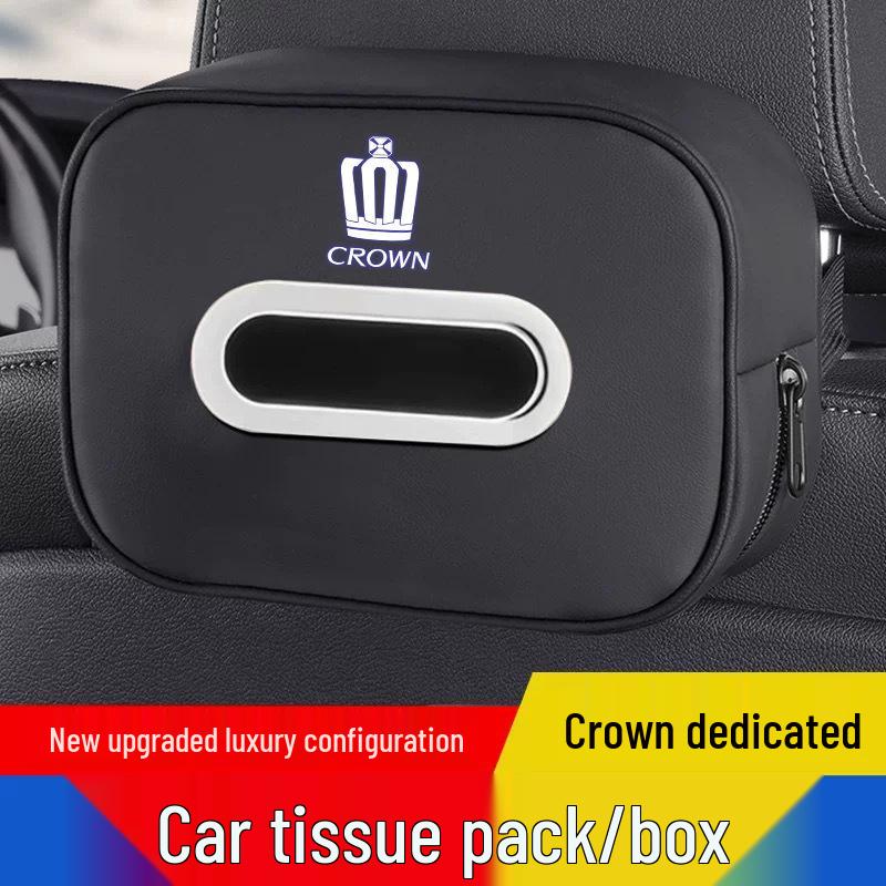 Tissue Box for 12th-14th Gen Toyota Crown, Land Cruiser, Vellfire