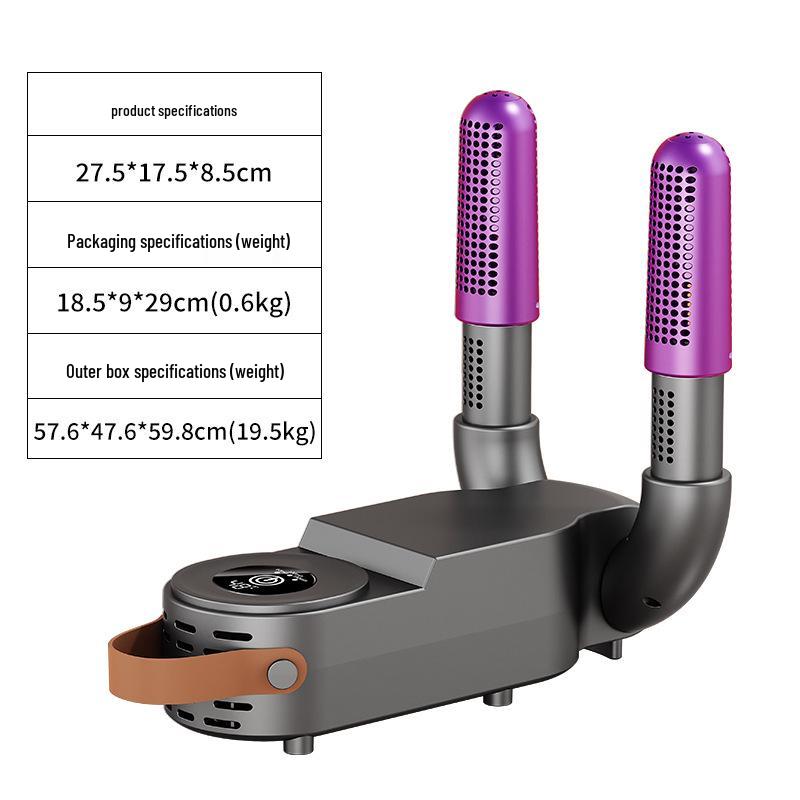 Portable Smart Shoe Dryer & Warmer: Foldable, Easy-to-Store Household Heating Solution.