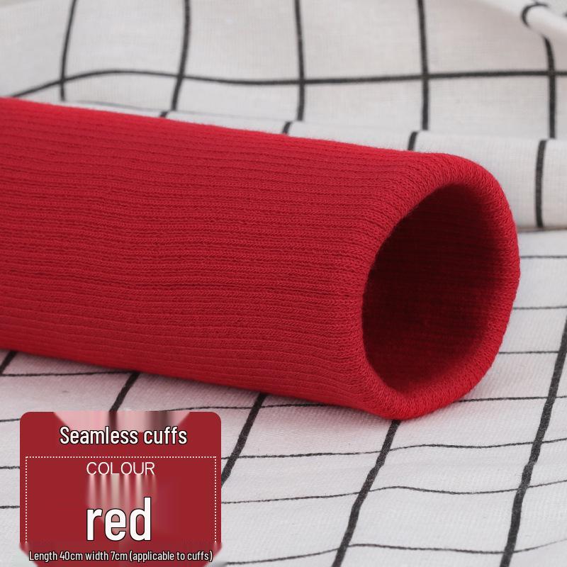 Elastic Trim Ribbed Cuffs for Children's Down Jackets and Pants