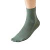 Socks Men's Summer Mesh Breathable Anti-Bacterial Odor-Resistant Lightweight Sport Plain Color Versatile Mid-Calf Socks
