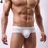 Men's Sexy Mesh Modal Triangle Underwear Fashion Breathable Briefs Underpants