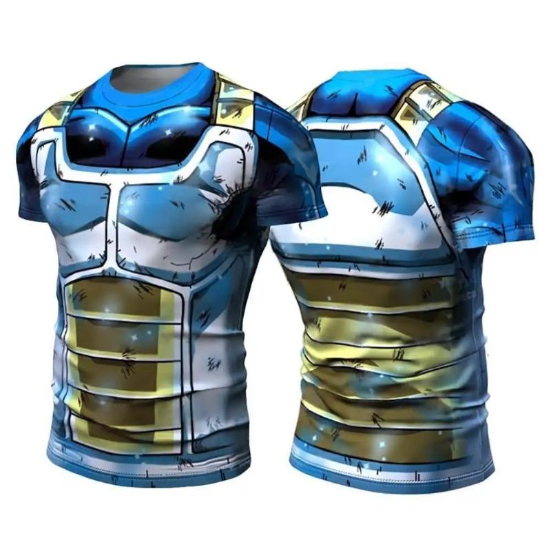 

Running T shirt Men O-Neck Cartoon Bodybuilding Sport Shirts Top 3D T-Shirt For Men Kid tshirt S