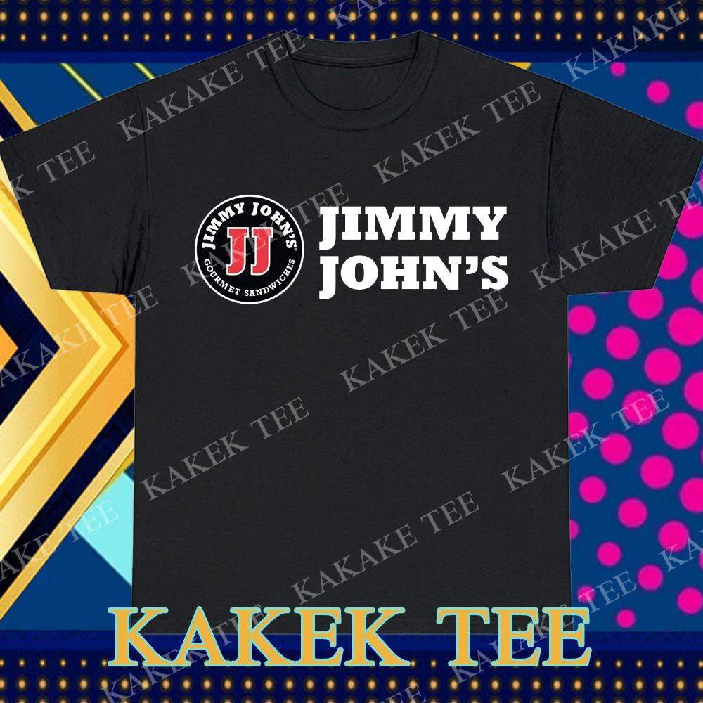 New Jimmy John s Sandwiches Burger Logo T-Shirt Funny Size S to 5XL L