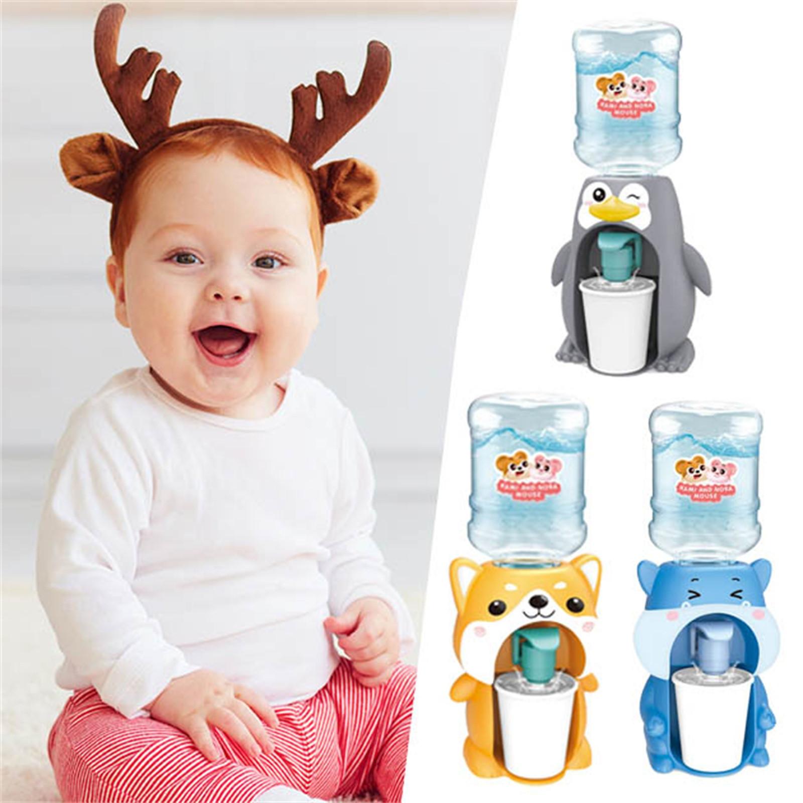 

(Куниде) Мини-диспенсер для воды для детей, подарок, милый диспенсер для моделирования воды, сока, молока