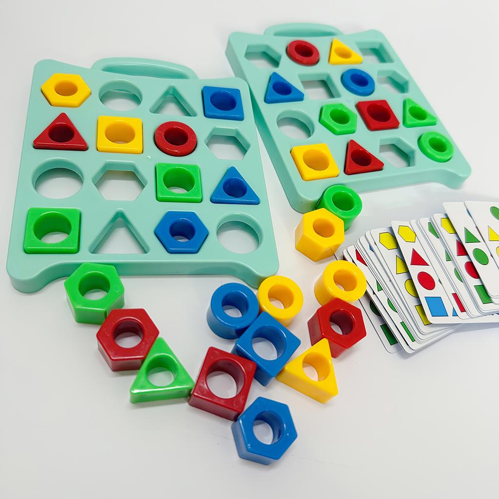 Geometric Shape Matching Puzzle Puzzle Puzzle Toy