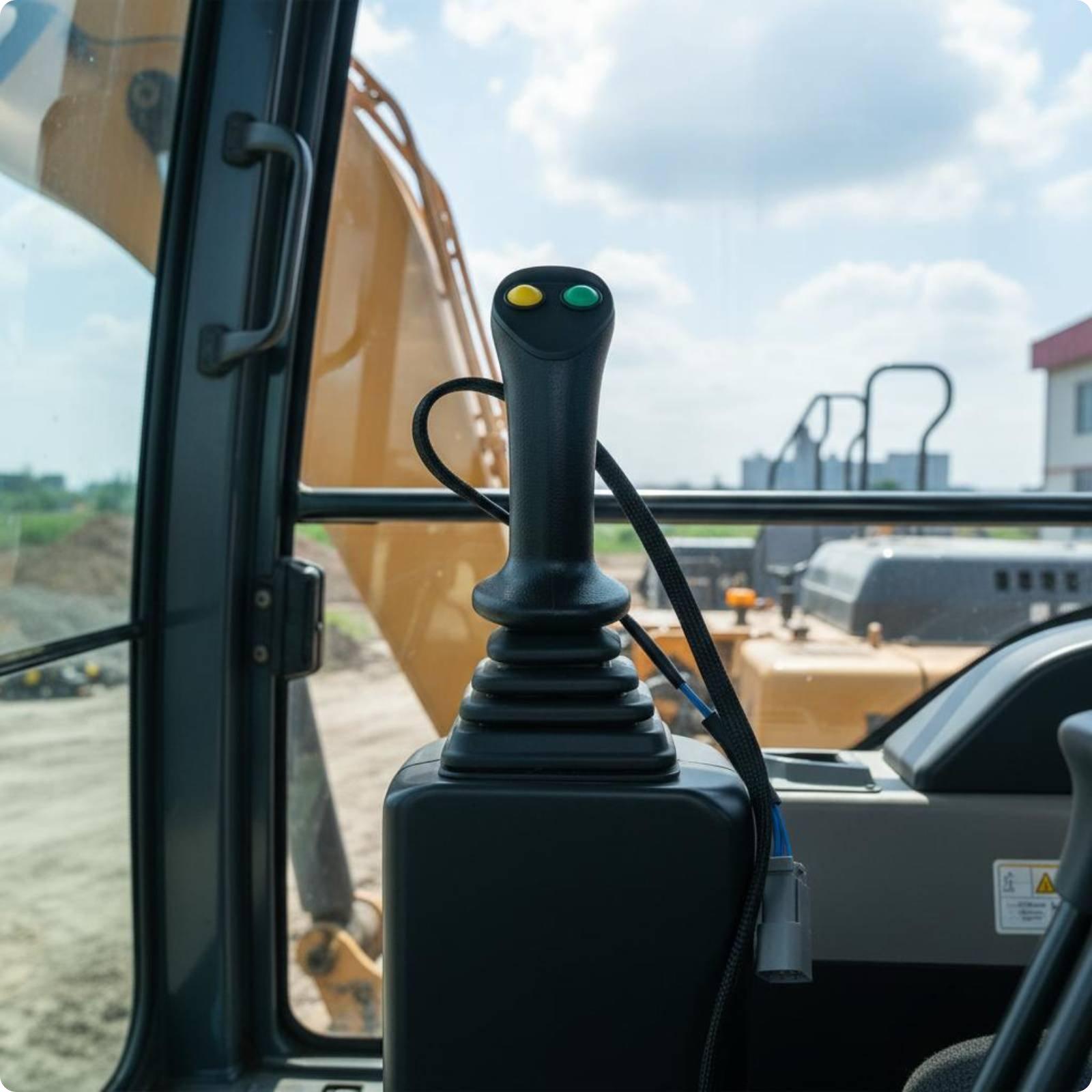 Excavator Joystick Grip Wear Resistant Loader