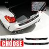 1pcs Carbon Fiber Car Trunk Rear Bumper Sticker Guard Plate Protector For ES300 RX330 RX300 GS300 IS250 IS200 CT200h NX RX