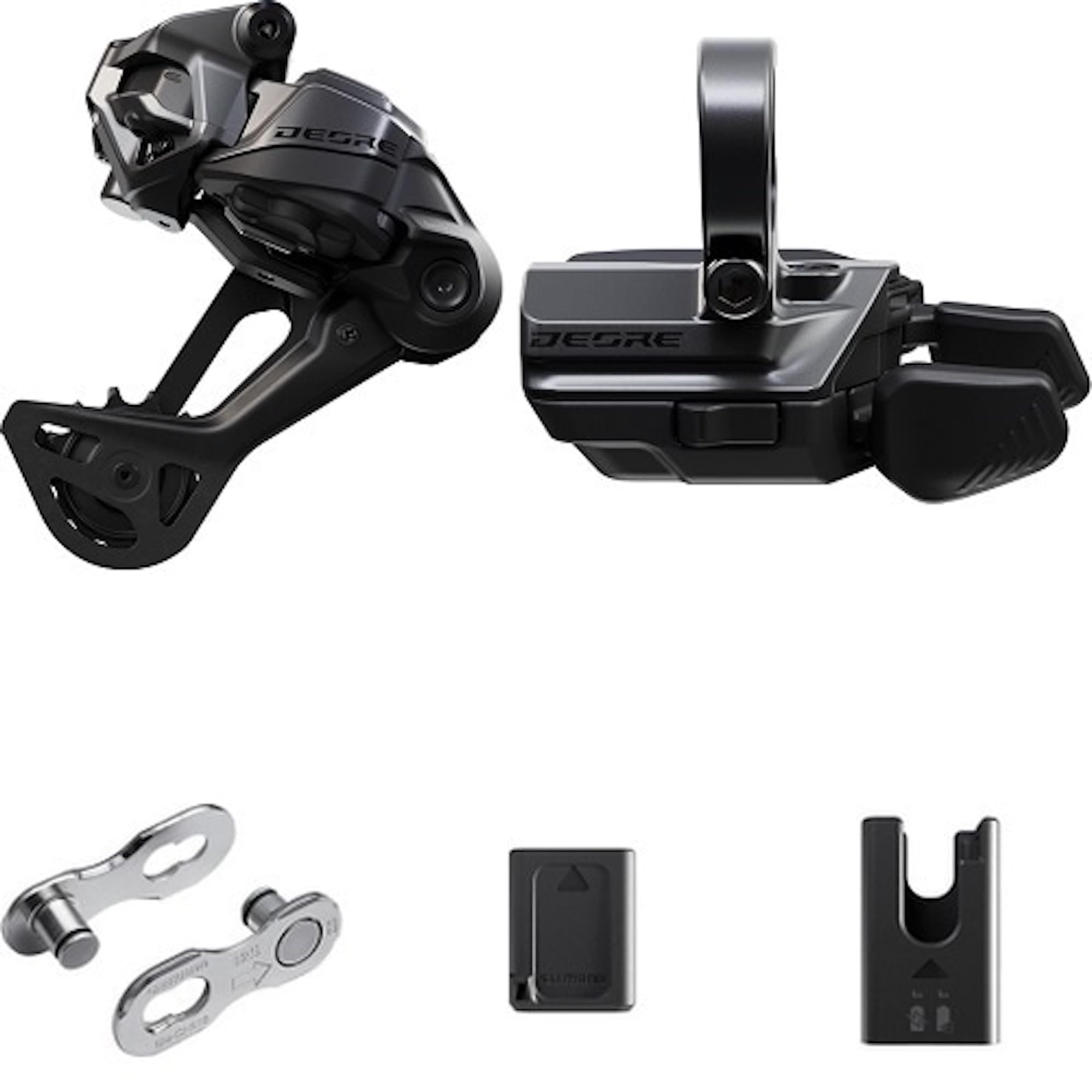 

Трансмиссия Shimano Deore Di2 UGKIT спецификация IGPM6250UPG01 RD-M6250-SGS (RD SGS 10-51T), SW-M6250-R (Спецификация полосы SW), BT-DN320, EC-DN100,