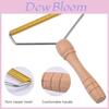 Wooden Lint Roller For Clothes And Pets Easy To Use And Efficient