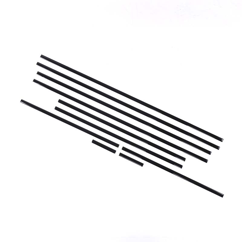 

Для Mercedes-Benz G-Class W463 2007-2018 Мягкие полоски-молдинги кузова боковой двери автомобиля из углеродного волокна, накладка, декоративный элемент, наружные автомобильные аксессуары чёрный