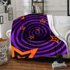 1pc Starburst Pattern Blanket Warm, Cozy, And Soft, Suitable for Sofas, Beds, Cars, And Office Use.Perfect for Camping And Travel, Making It a Great G