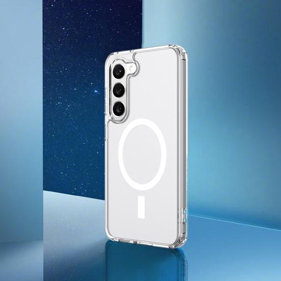 Kryt na mobilní telefon Odolný proti poškrábání S23 Zesílený rohový kryt Ochranný magnetický pro Samsung-Galaxy Ultra/S23/S23+