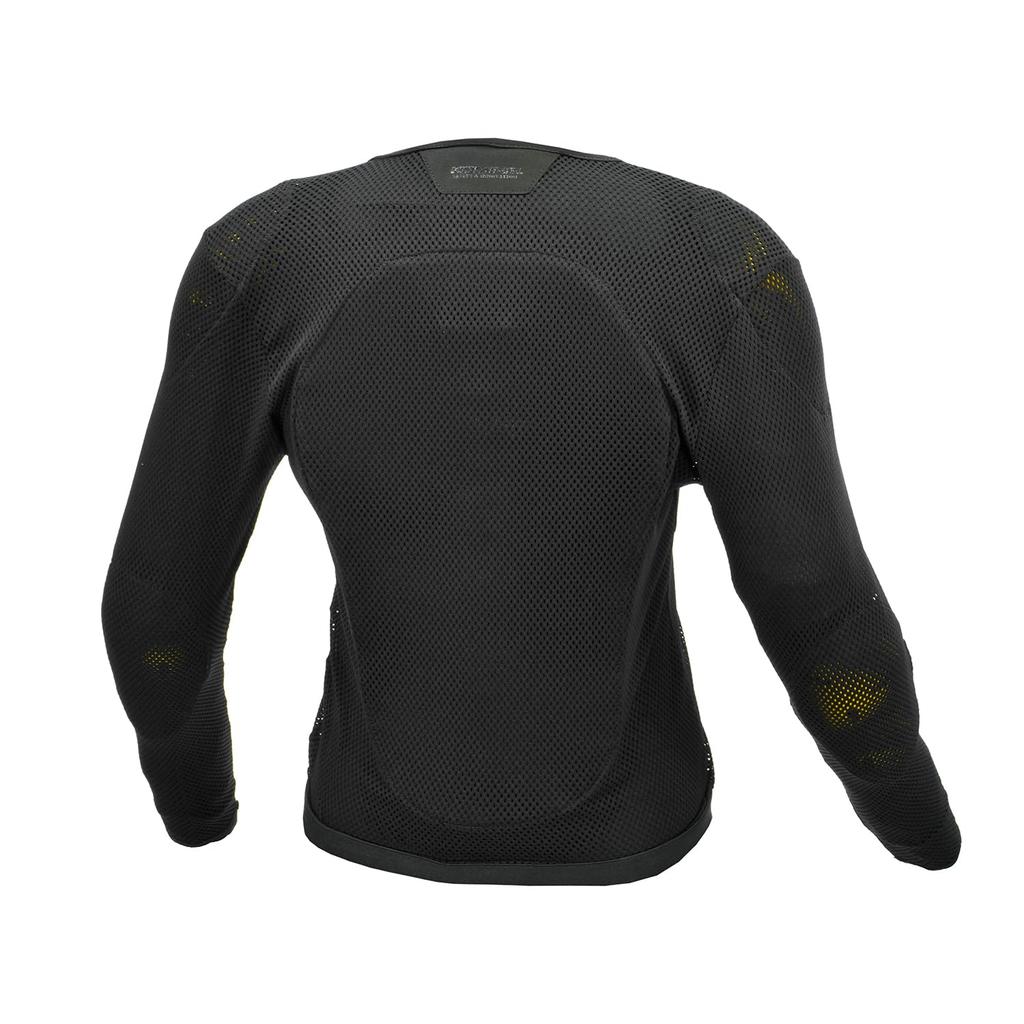 KOMINE Super Cool Armored Top Innerwear for Size S SK-834 Motorcycles, Black,