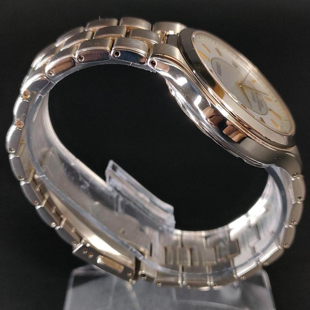 [USED] Seiko Dolce Shell Dial Gold Solar Watch