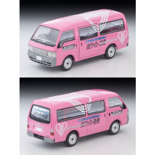 TOMYTEC Tomica Limited Vintage Neo 1/64 Scale LV-N310c Mazda Bongo Brawny Van (White Express) Finished Model 336129