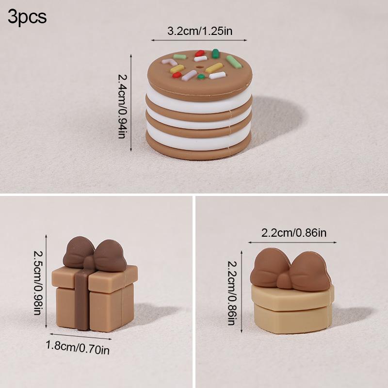Brown Bear Cake Topper Mixed Balls Gift Boxes Cake DIY Decoration Kids Boy Girl 1st Birthday Party Favors Baby Shower Supplies